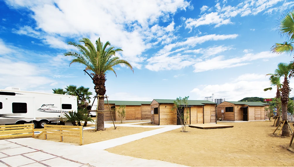 HOTEL & GLAMPING 淡路島 ホテルシーアイガ海月 GLAMPINGエリア