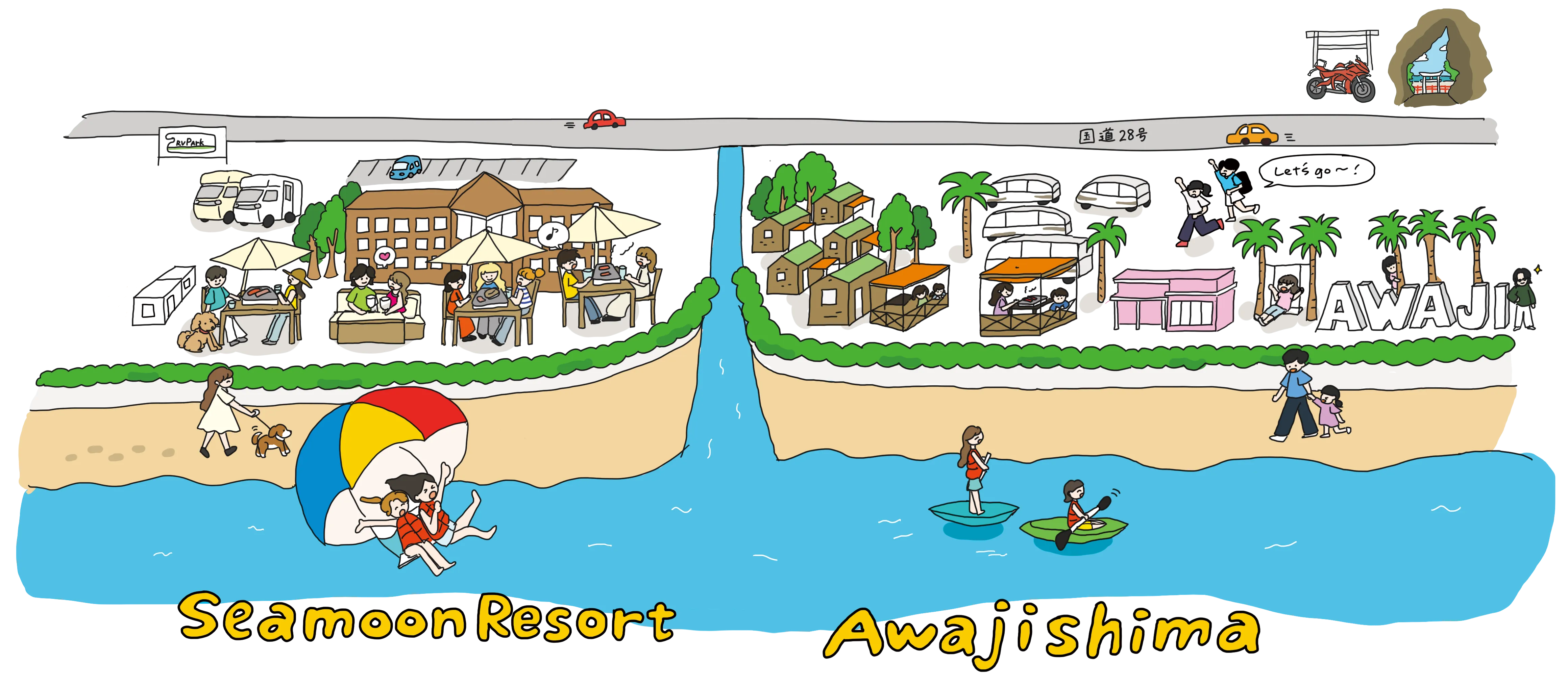 シームーンリゾート淡路島 MAP